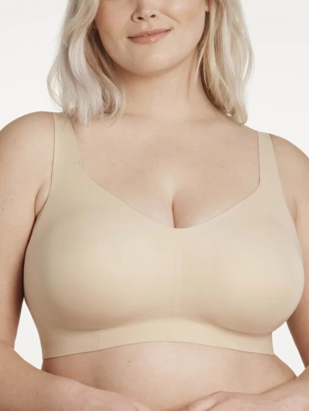 Evelyn & Bobbie Beyond Bra Wireless Seamless Support  Wirefree Bra 2XL